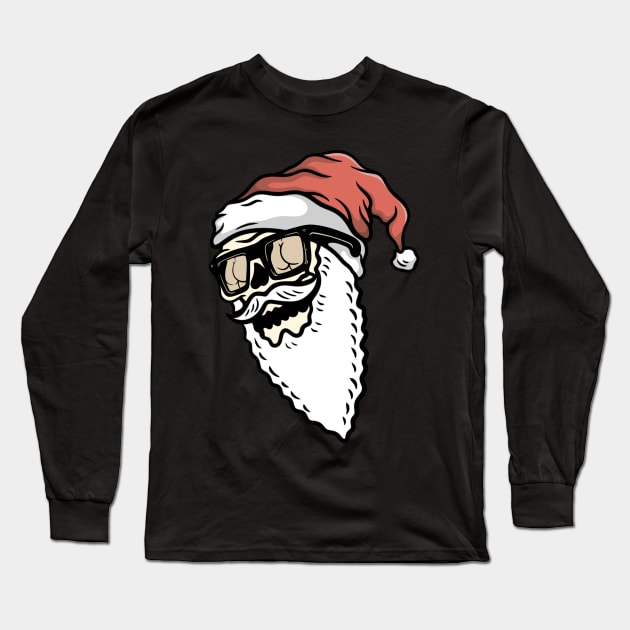 HAPPY chrismast, Noel Long Sleeve T-Shirt by gggraphicdesignnn